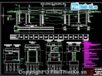 cầu đúc,bố trí đền,bản vẽ cầu đúc hẫng,Bản vẽ nghiêng,phương án vẽ 3D,Bản vẽ cầu dầm