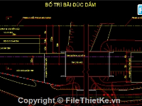 Bản vẽ mặt bằng,Bản vẽ mặt đứng,mặt bằng,bản dầm,Bản vẽ dầm I=12.5m,Bản vẽ dầm T