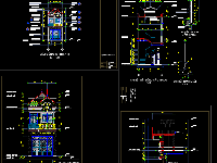 Bản vẽ CAD 2 mẫu nhà phố 4.5x16m và 5x20m Full hạng mục