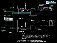 Bản vẽ cad Bể tự hoại cải tiến tại các đô thị Việt Nam+ thuyết minh