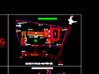 Bản vẽ cad biện pháp thi công công trình dân dụng (Nhà Làm việc UBND xã Mỹ Chánh Tây)