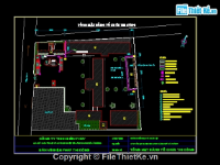 Bản vẽ cad Biện Pháp Thi công trường THCS, Tiểu học, Bản vẽ tiến độ, thuyết minh biện pháp thi công - Phù hợp làm hồ sơ dự thầu