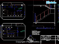 Bản vẽ cad biệt thự kích thước 9.5x9.5m