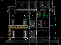 biệt thự 3 tầng,kiến trúc 3 tầng,bản vẽ cad biệt thự 3 tầng,cad biệt thự 3 tầng,bản vẽ cad biệt thự