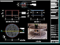 Bản vẽ CAD bổ chi tiết nội thất các loại bàn trà