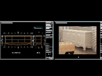 Bản vẽ CAD bổ chi tiết nội thất các loại kệ tivi rất đẹp