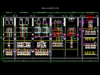 Bản vẽ Cad chế tạo full tủ điện của 1 dự án chung cư cao tầng