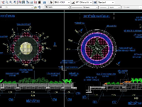 Bản vẽ cad chi tiết một số mẫu bồn hoa