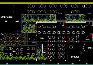 Bản vẽ,Bản vẽ autocad,Quán cà phê