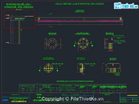 Bản vẽ cad cọc ly tâm PHC D350