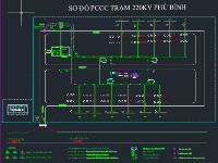 trạm biến áp 220/110kv,bản vẽ pccc trạm biến áp,công trình DDK