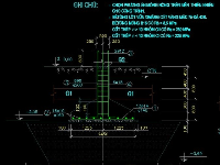 Bản vẽ cad Đồ án nền móng