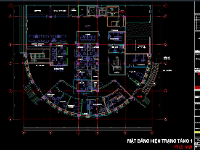 Bản vẽ CAD full kiến trúc kết cấu điện nước cải tạo phòng khám Phenika