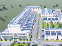 Bản vẽ cad full kiến trúc kết cấu mẫu nhà xưởng ở Hải Phòng 49x218m