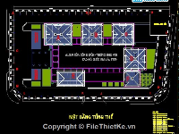 Bản vẽ cad gửi anh em mẫu hàng rào trường mầm non