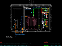 Bản vẽ CAD hoàn công lắp đặt trạm biến áp kios 22-35kV