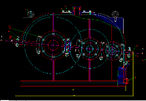 Bản vẽ,Bản vẽ full,Bản vẽ autocad,Hộp giảm tốc