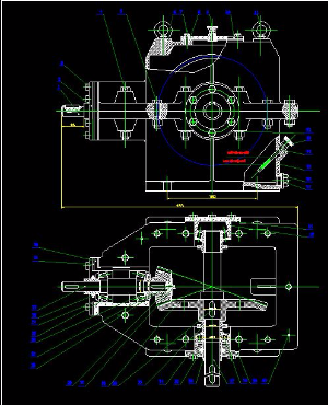 Bản vẽ,Bản vẽ full,Bản vẽ autocad,hộp giảm tốc