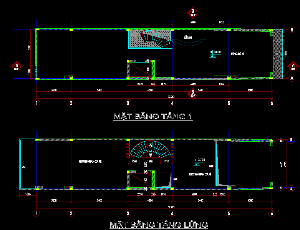 Bản vẽ cad kiến trúc chung cư mini