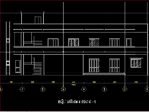 Bản vẽ cad Kiến trúc nhà sinh hoạt cộng đồng phường Thành Công- Ba Đình-Hà Nội