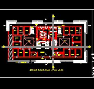 Bản vẽ cad mặt bằng nhà ở dành cho các bạn tham khảo