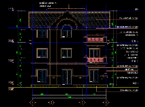 Bản vẽ cad Mẫu biệt thự đơn lập Vincom (Kiến trúc+ kết cấu)