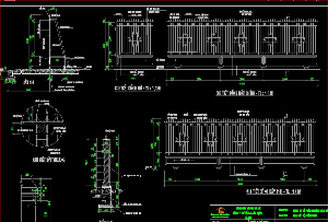 Bản vẽ cad mẫu hàng rào đẹp được nhiều bạn download