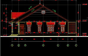 Bản vẽ cad mẫu nhà cấp 4 mới