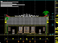 Bản vẽ cad miếu thờ đền thờ Hai Bà Trưng -Hà Nội