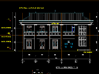 Bản vẽ CAD Nhà ăn Bếp 2 tầng 12.6x18.6m ( Full kiến trúc, kết cấu, điện nước, thống kê thép)
