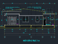 nhà cấp 4,file autocad nhà cấp 4,nhà cấp 4 file cad,Cad kiến trúc nhà cấp 4