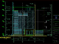 Bản vẽ CAD Nhà Làm việc Chi Cục Thuế 3 tầng 20.4x28.2m