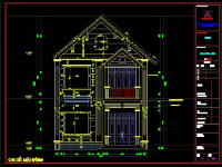 Nhà phố 2 tầng,CAD nhà phố 2 tầng,CAD nhà phố,kết cấu kiến trúc