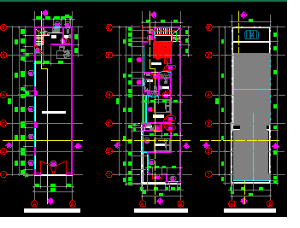 Bản vẽ cad Nhà Phố (2 tầng) KT: 4.8 x 15.8 m