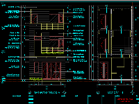 Bản vẽ CAD Nhà phố 3 tầng ( 2 tầng 1 tum) 5x25m (Full kiến trúc, kết cấu, Điện nước)