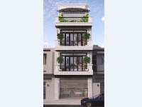 Bản vẽ cad nhà phố 4 tầng tân cổ 5.1x16.3m điển full hồ sơ thi công