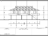 Bản vẽ cad Nhà sàn kích thước 9.22x5.53m