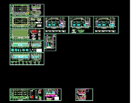 Bản vẽ cad Nhà thể thao đa năng (kt: 22 x 44) đầy đủ kiến trúc, chi tiết, điện nước