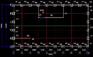 Bản vẽ cad nhà xưởng khung thép