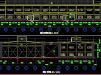 Bản vẽ CAD Nhà xưởng sản xuất hoá chất DongYing (Kiến trúc+ kết cấu)