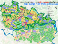 Bản vẽ CAD quy hoạch chung tỉnh Bắc Ninh