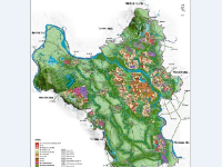 Bản vẽ cad quy hoạch phát triển không gian hà nội đến năm 2050