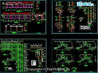 Bản vẽ cad Ra cửa phòng trưng bày, xây dựng kế hoạch cơ cấu