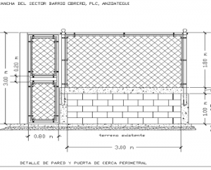 Bản vẽ cad rào kim loại