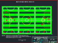 cỏ nhân tạo,sân cỏ nhân tạo,bản vẽ sân cỏ,bản vẽ sân bóng
