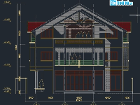 Thiết kế biệt thự,bản vẽ biệt thự,mẫu biệt thự đẹp,biệt thự 2 tầng