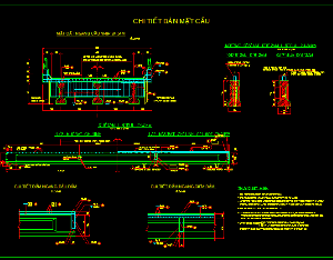 Bản vẽ cad mố cầu,Bản vẽ cầu dầm,Bản vẽ full,Bản vẽ autocad,cầu một nhịp 24.54m