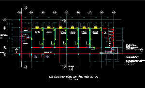 Bản vẽ Cad thiết kế điện chiếu sáng cho văn phòng nông nghiệp và phát triển tỉnh An Giang