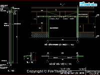 Bản vẽ cad thiết kế kết cấu khung kèo thép định hình zamil