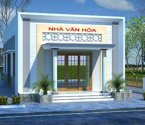 nhà văn hóa,bản vẽ nhà văn hóa,file cad nhà văn hóa